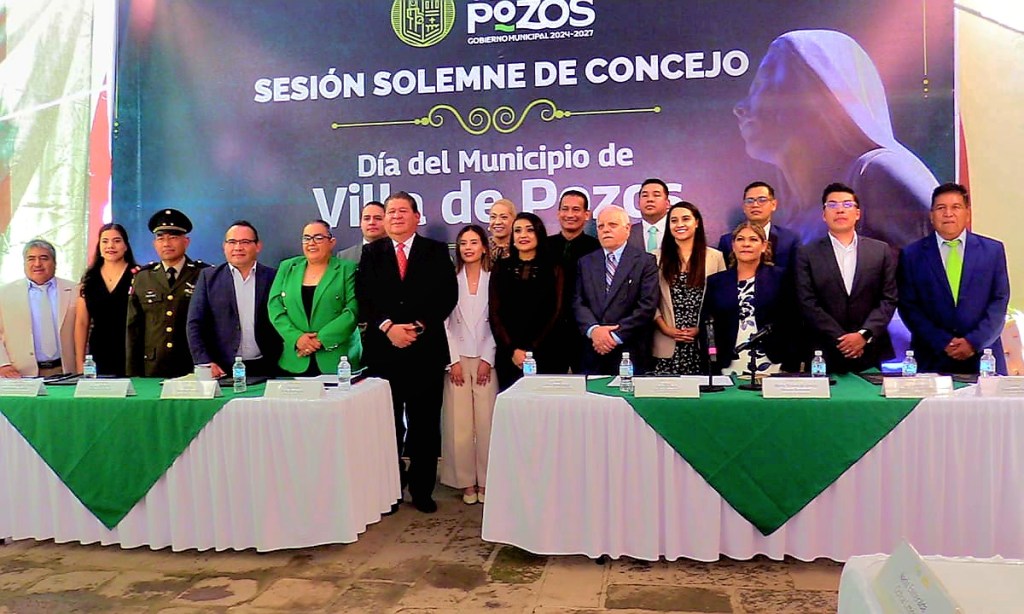 VILLA DE POZOS CELEBRÓ SU PRIMER ANIVERSARIO COMO MUNICIPIO&nbsp;AUTÓNOMO.