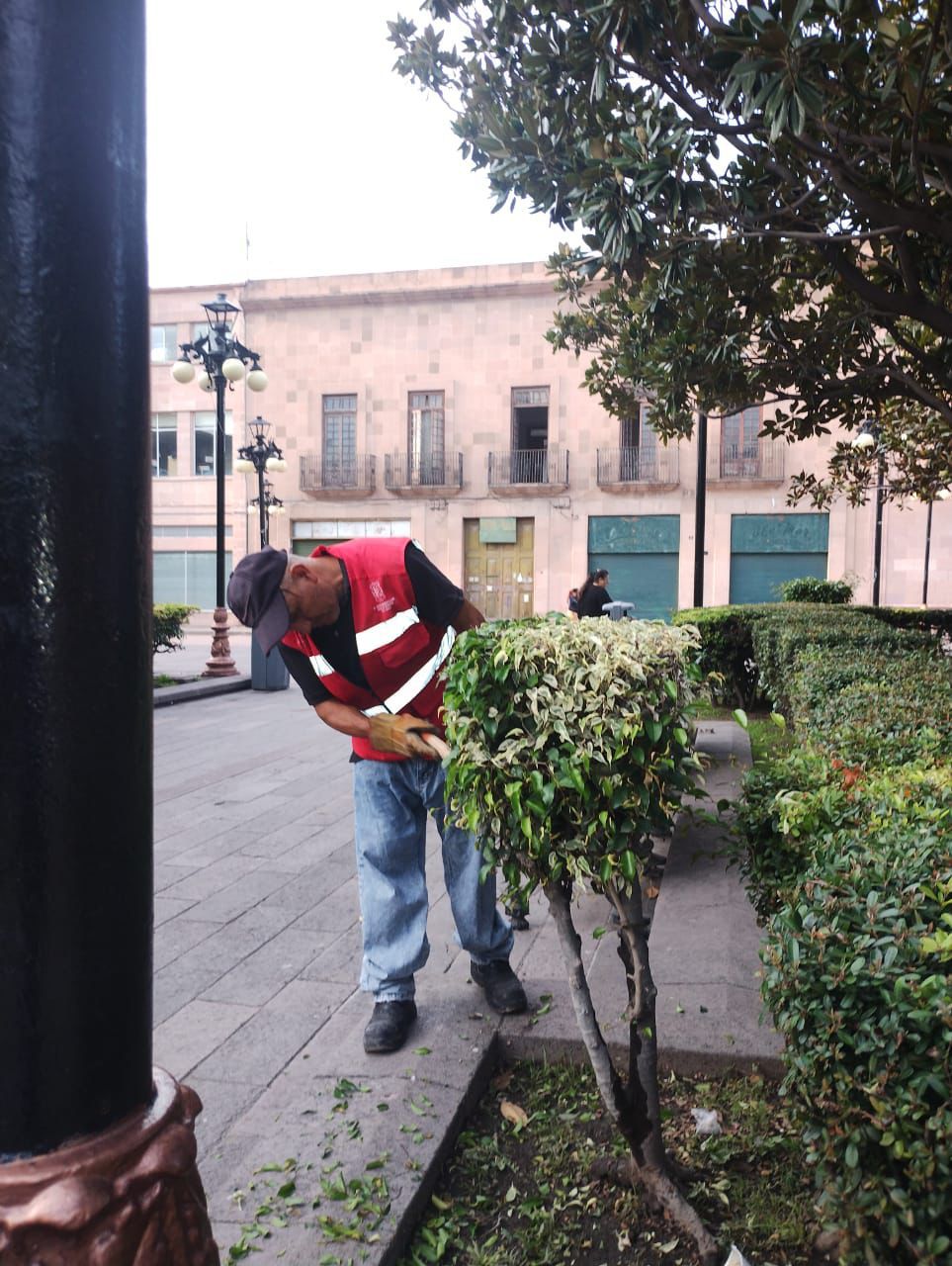 Gobierno de la Capital mantiene limpieza y mantenimiento en el Centro&nbsp;Histórico