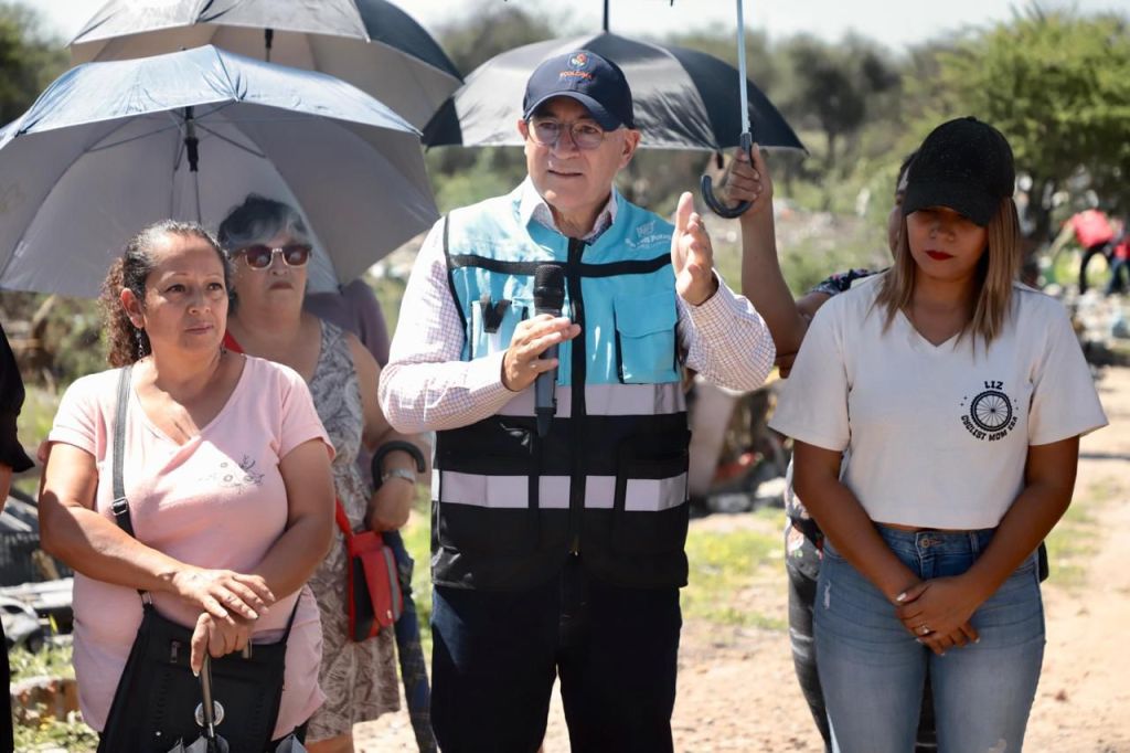 Alcalde Galindo transforma basurero clandestino en espacio social, con programa “Ecología&nbsp;Táctica”