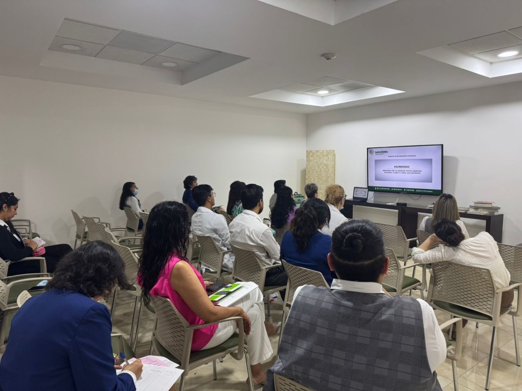 PERSONAL DE HOSPITAL ÁNGELES RECIBE CAPACITACIÓN EN PERSPECTIVA DE&nbsp;GÉNERO