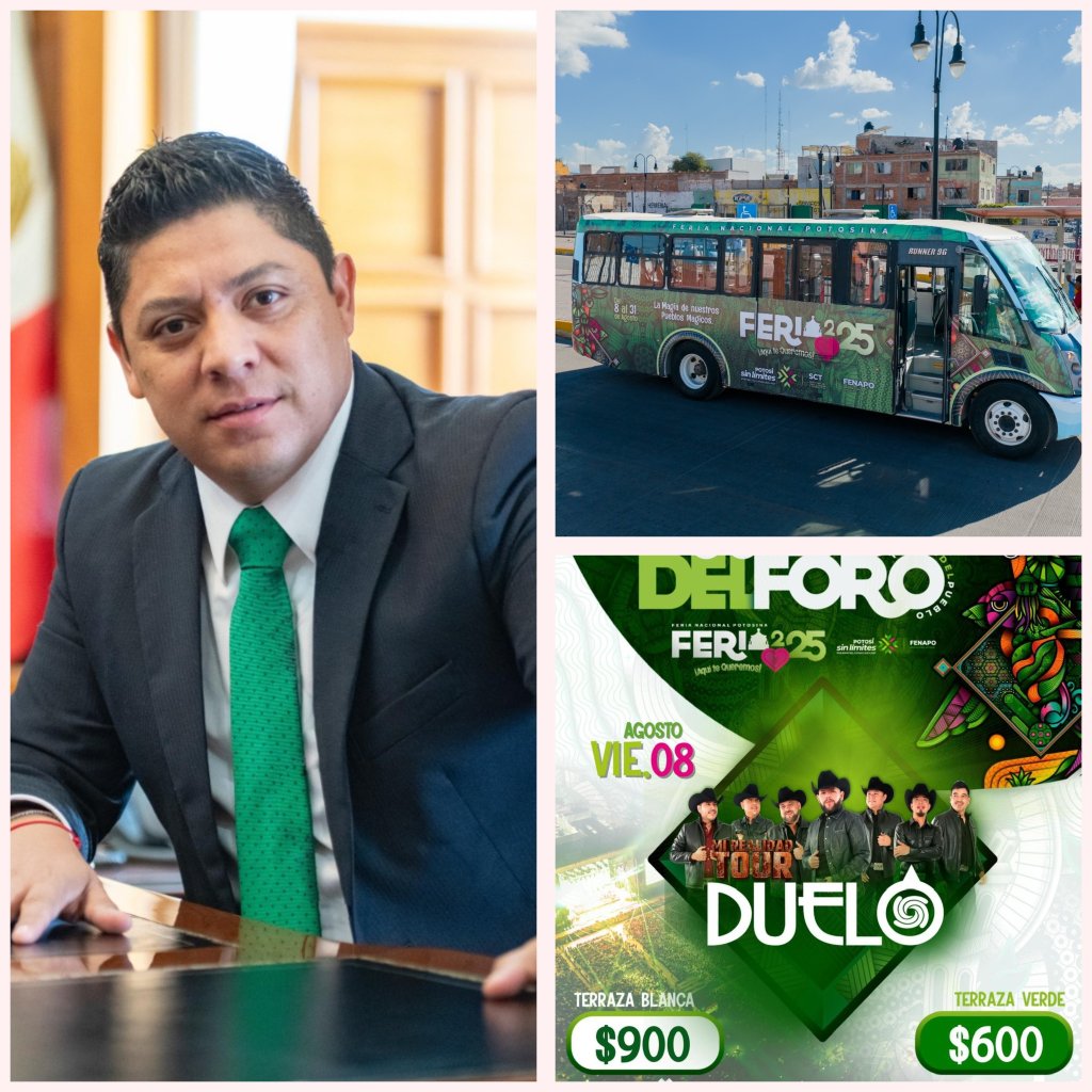 LISTA LA GRAN FIESTA DE LAS Y LOS POTOSINOS: FENAPO&nbsp;2025