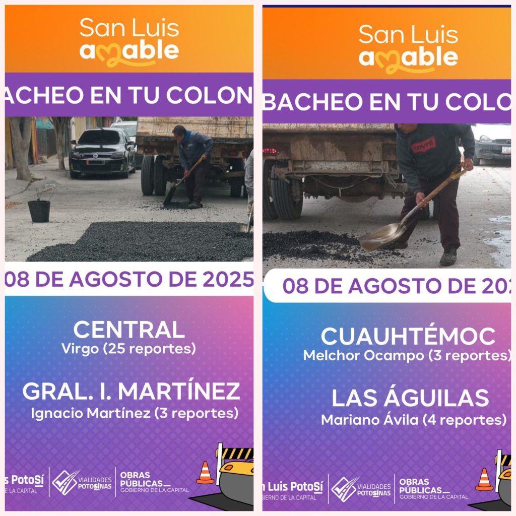 Atiende Gobierno Municipal afectaciones viales con bacheo y obras&nbsp;integrales