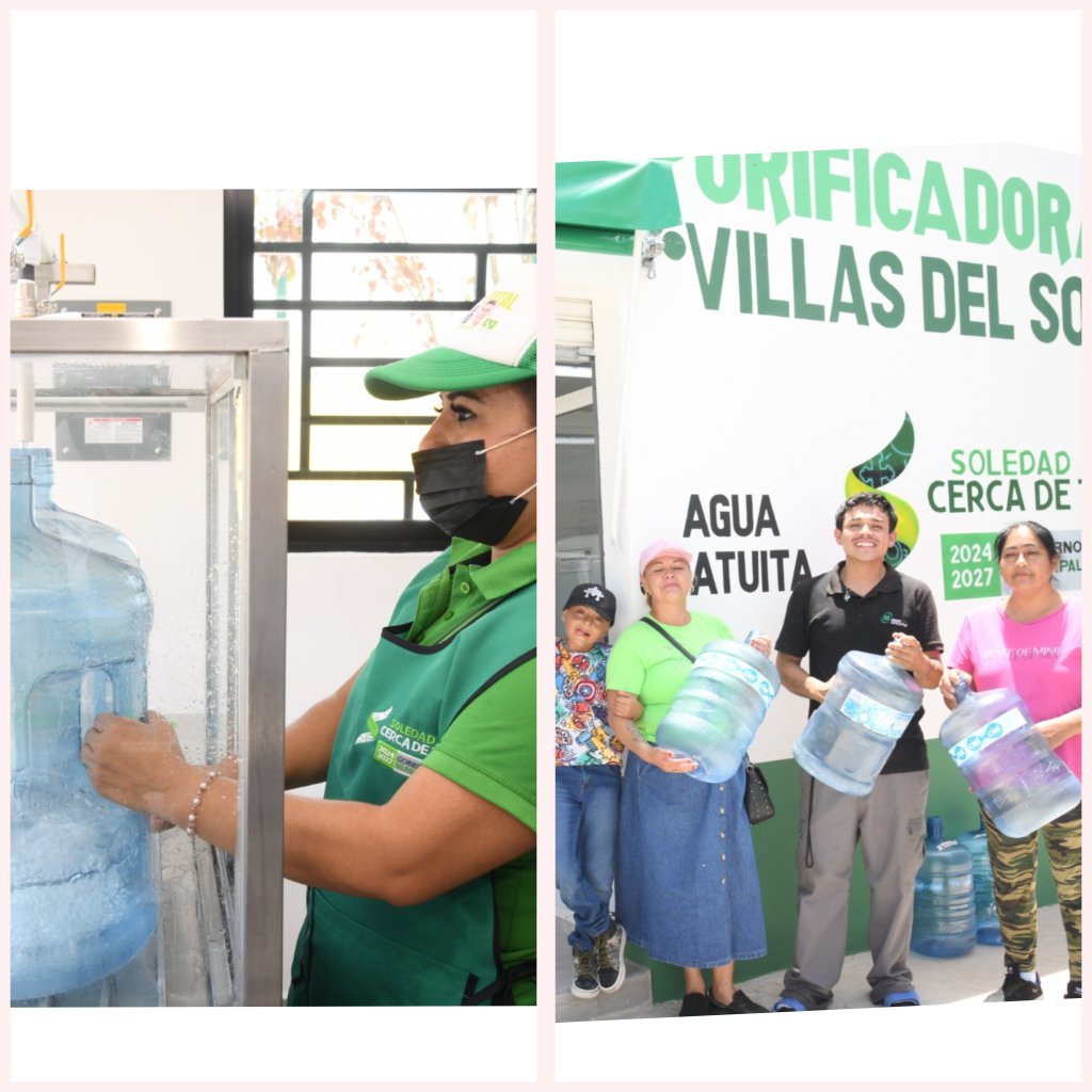 “TENER UNA PURIFICADORA EN NUESTRA COLONIA ES UN ALIVIO PARA NUESTRAS FAMILIAS”:VECINOS DE VILLAS DEL SOL EN&nbsp;SOLEDAD