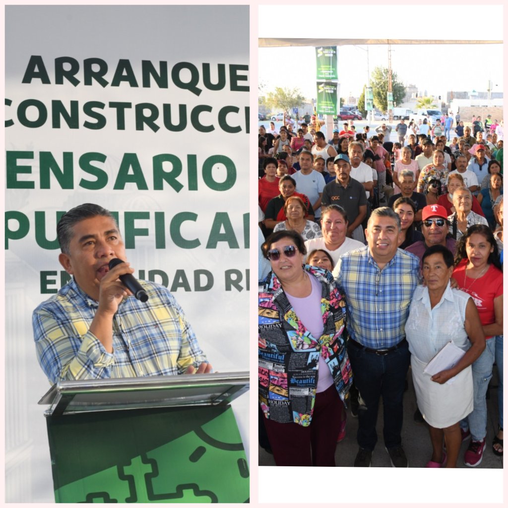 JUAN MANUEL NAVARRO INICIA CONSTRUCCIÓN DE DISPENSARIO MÉDICO Y PURIFICADORA EN CIUDAD&nbsp;REAL