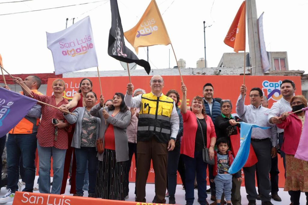 Más de un millón y medio de metros cuadrados de vialidades rehabilitadas en San Luis&nbsp;Capital