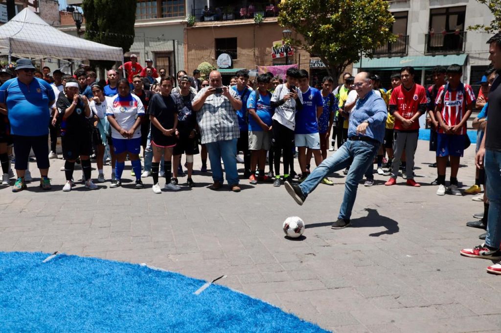 Con deporte y esperanza, el Alcalde Galindo abre las canchas a la juventud&nbsp;vulnerable