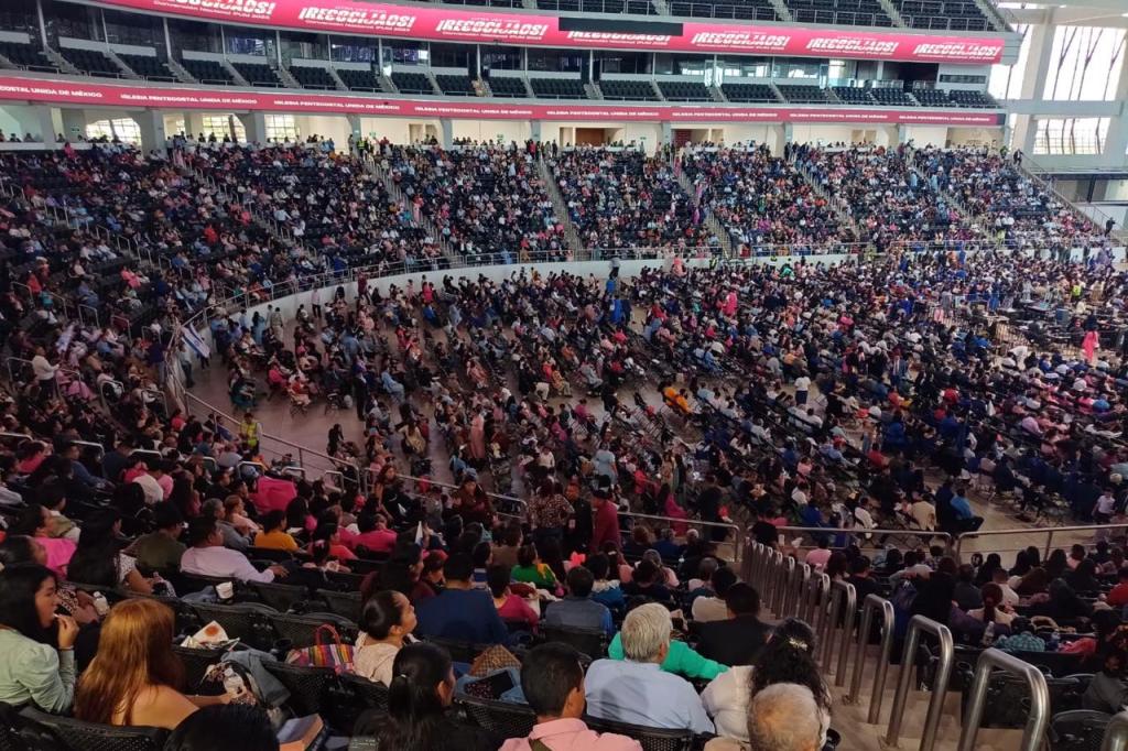 LA CONVENCIÓN NACIONAL 2025 LLENA DE FE LA ARENA&nbsp;POTOSÍ