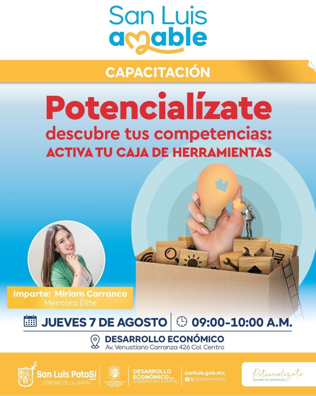 Ayuntamiento de SLP invita a Capacitación para el Desarrollo Profesional en la Capital&nbsp;Potosina