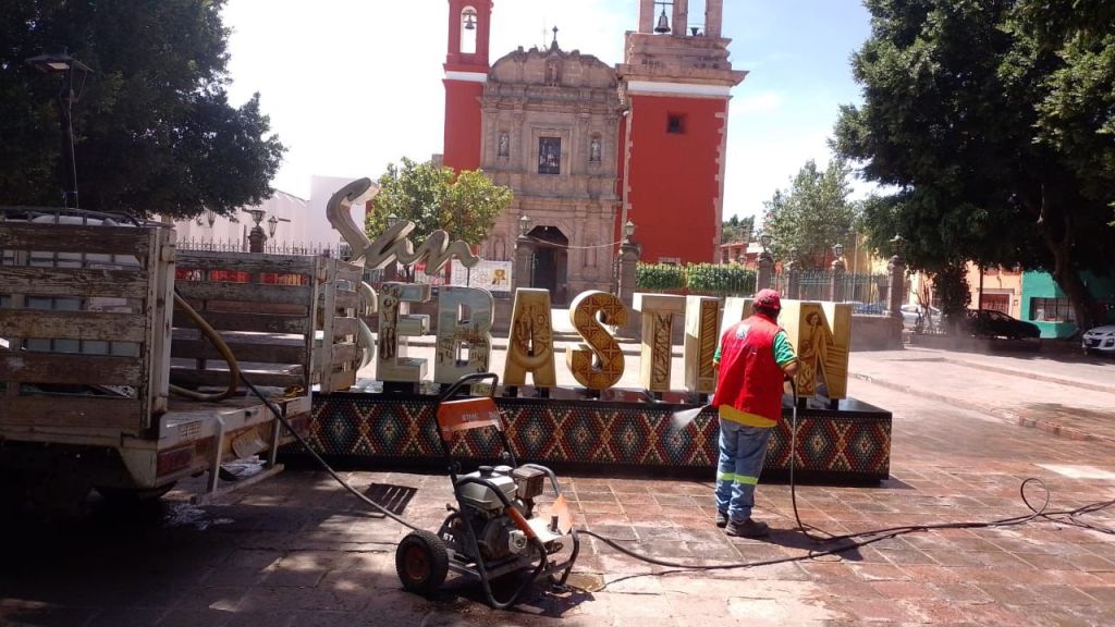 Gobierno de la Capital continúa con las acciones puntuales de mantenimiento en el Centro&nbsp;Histórico