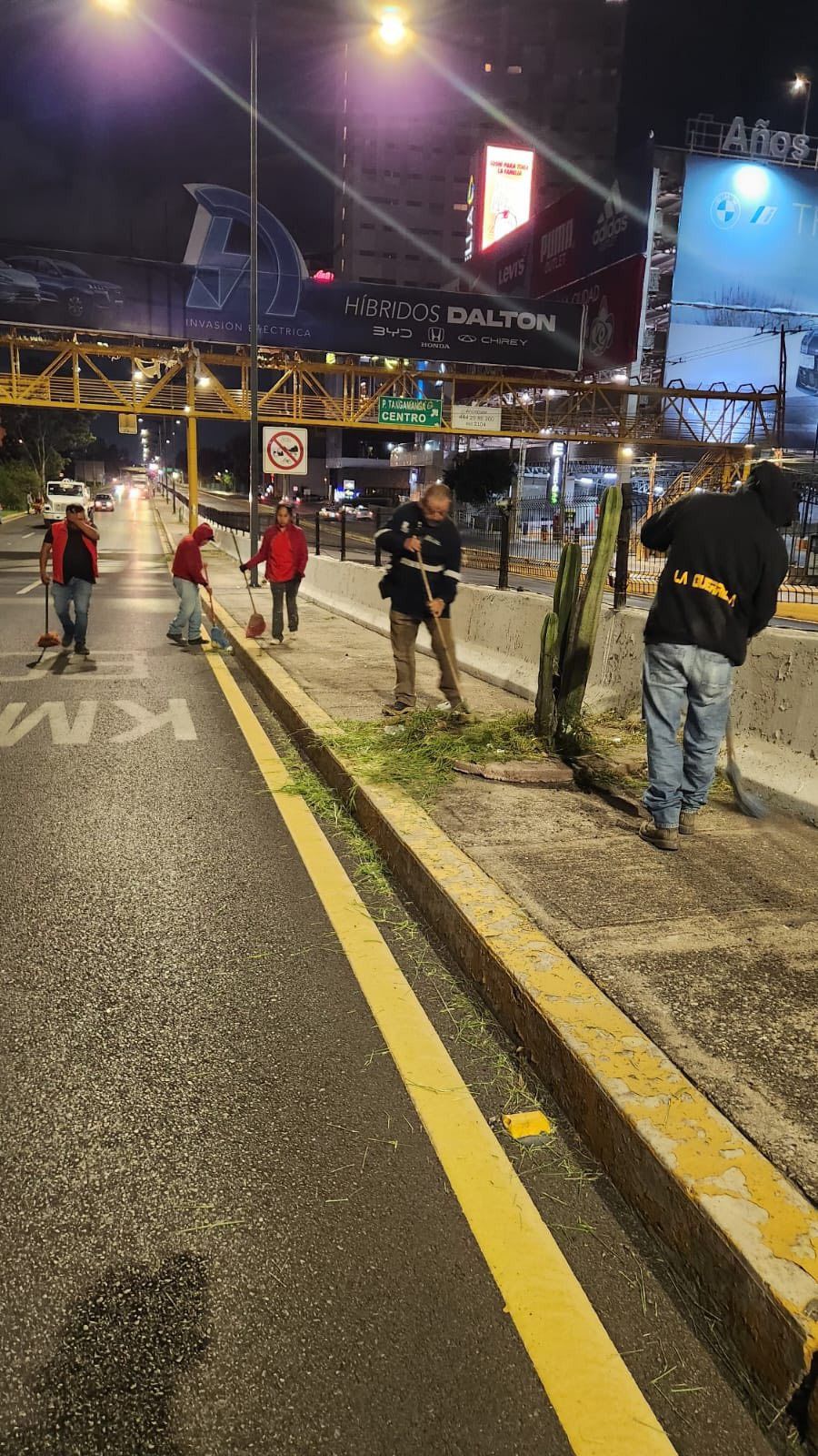 Gobierno de la Capital recupera iluminación en bulevar Salvador&nbsp;Nava