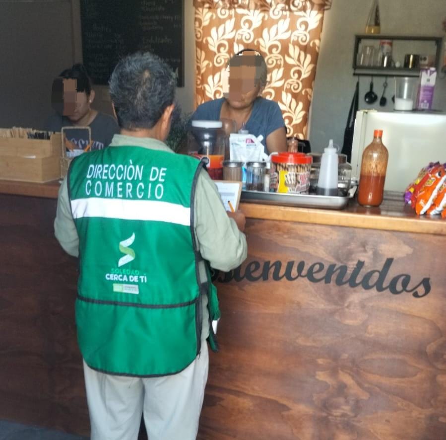 COMERCIO MUNICIPAL DE SOLEDAD REFUERZA REGULACIÓN COMERCIAL EN EL PRIMER&nbsp;CUADRO