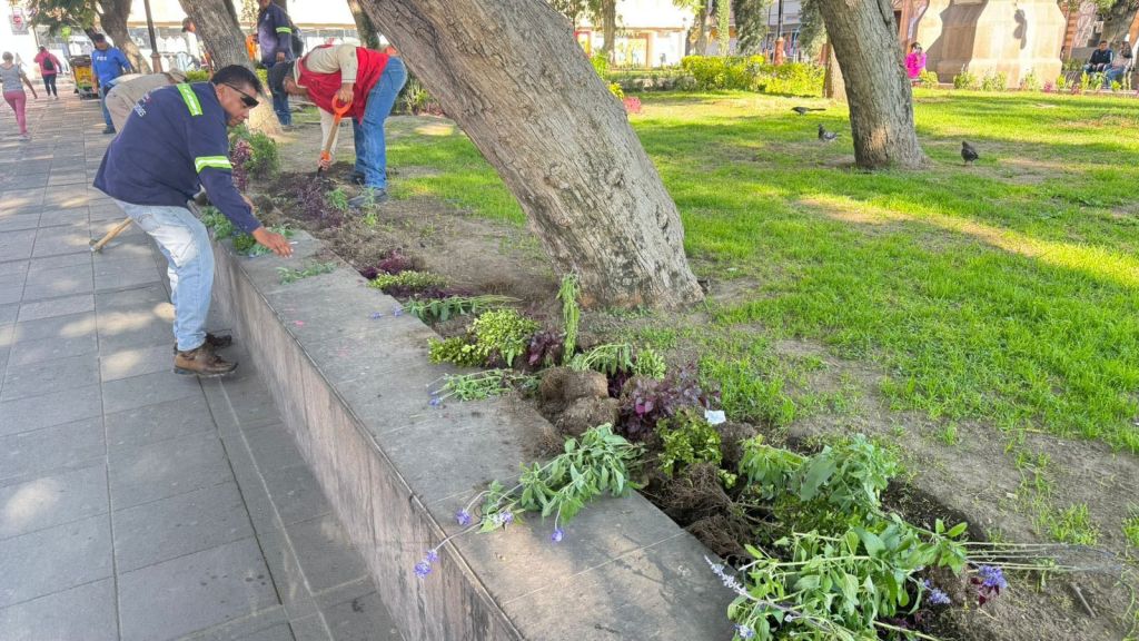 Condena ayuntamiento de SLP vandalismo en jardín de San Juan de&nbsp;Dios