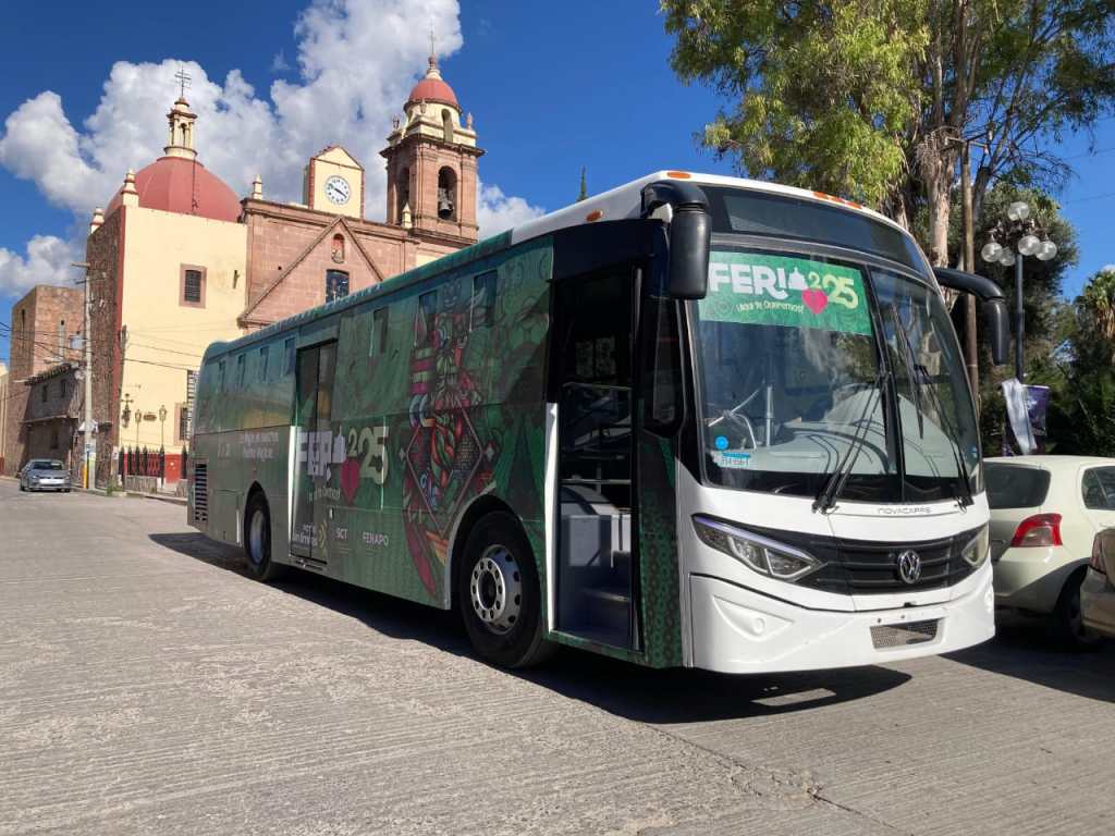 VILLA DE POZOS Y SCT HABILITARÁN TRANSPORTE GRATUITO A FENAPO&nbsp;2025