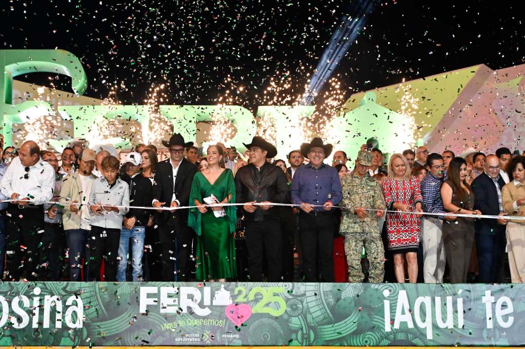 ¡FENAPO 2025 ESPECTACULAR!RICARDO GALLARDO INAUGURA LA FIESTA DE LAS Y LOS&nbsp;POTOSINOS
