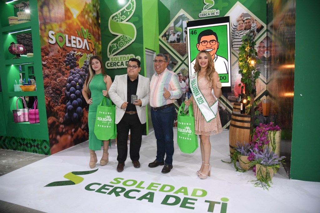 ALCALDE JUAN MANUEL NAVARRO INVITA A VISITAR STAND TURÍSTICO DE SOLEDAD EN LA&nbsp;FENAPO