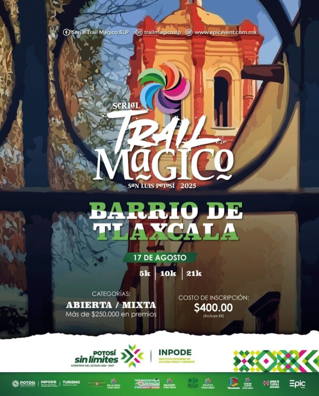 LLEGA TRAIL MÁGICO AL BARRIO DE&nbsp;TLAXCALA