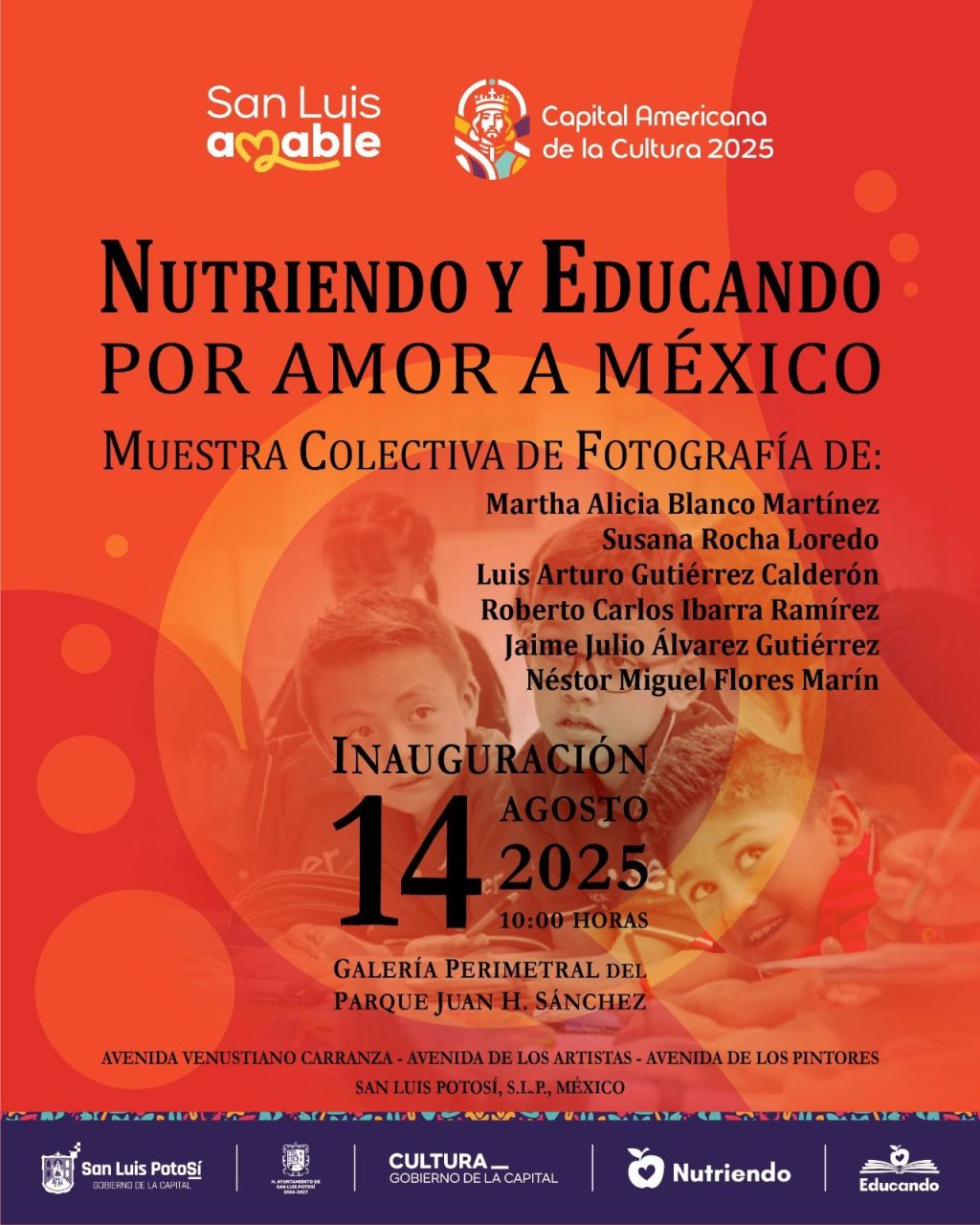 Gobierno de la Capital colabora con Fundación Nutriendo con muestra fotográfica en valla del Parque de&nbsp;Morales