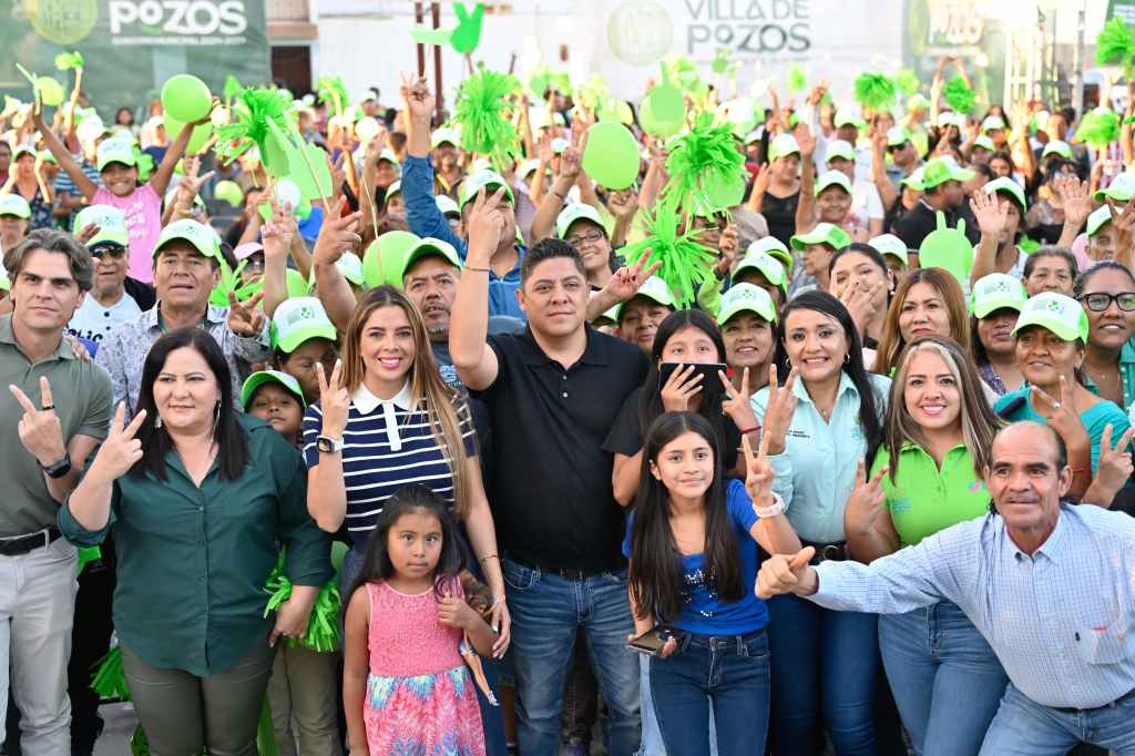RICARDO GALLARDO LLEVA MÁS OBRA DE INFRAESTRUCTURA A VILLA DE&nbsp;POZOS
