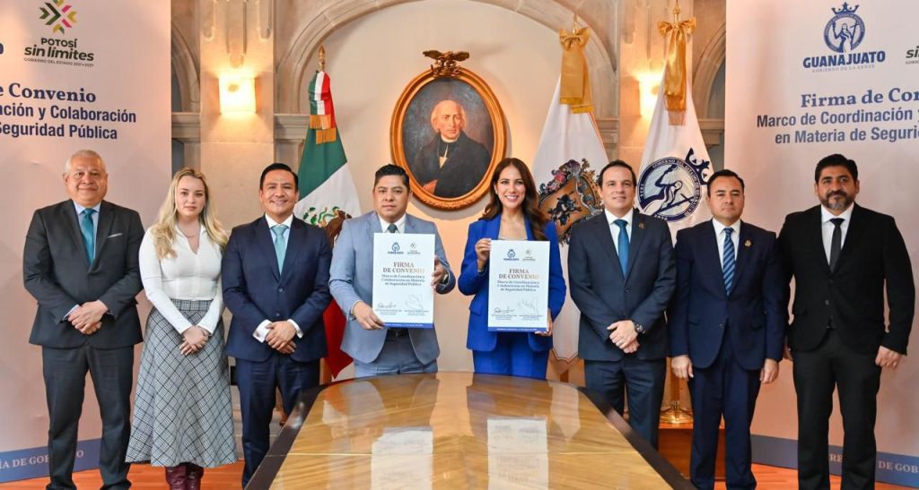ESTRATEGIA CONJUNTA DE SAN LUIS POTOSÍ Y GUANAJUATO PARA LA SEGURIDAD&nbsp;REGIONAL
