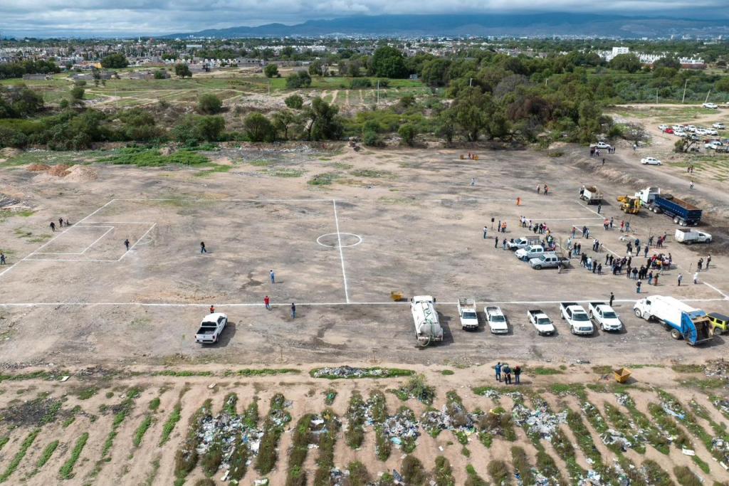 Firme remediación histórica de tiraderos clandestinos por parte del Gobierno Municipal de&nbsp;SLP