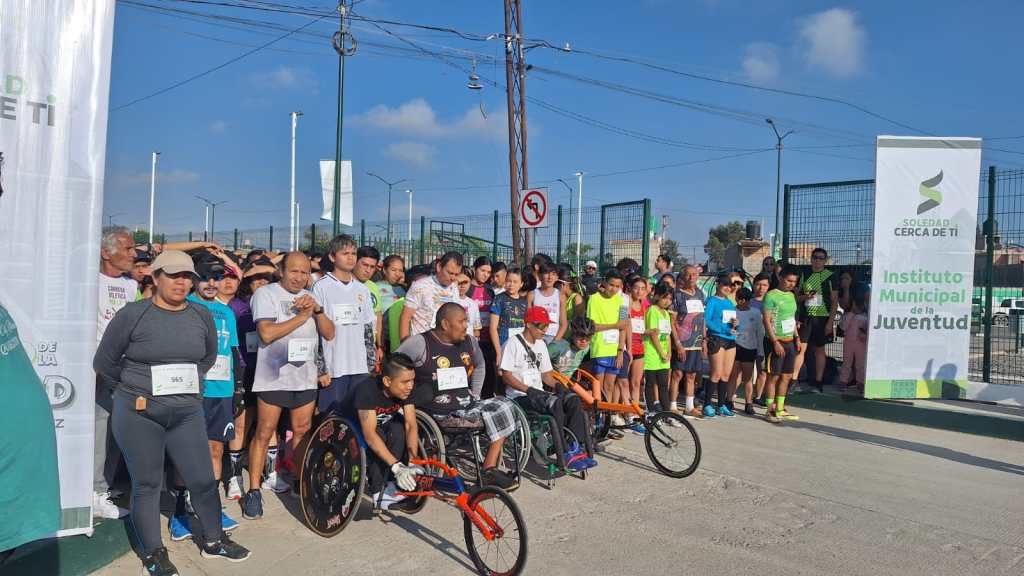 CELEBRAN DÍA INTERNACIONAL DE LA JUVENTUD CON CARRERA ATLÉTICA