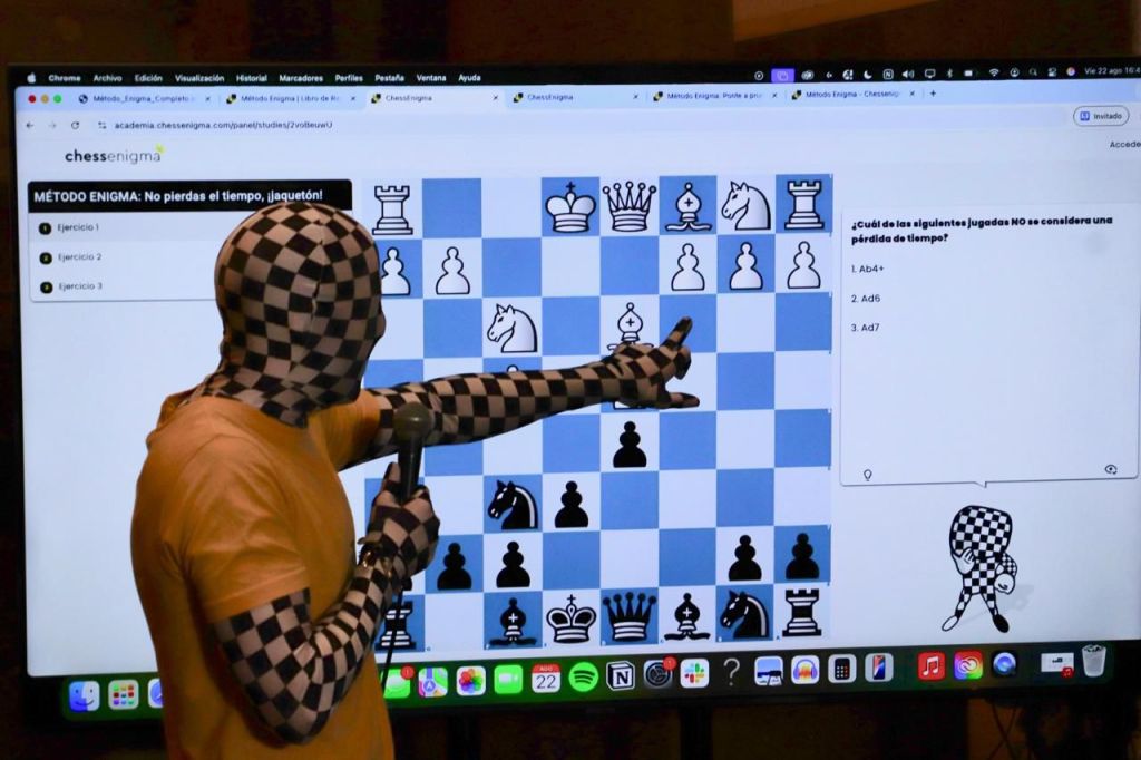 Rey Enigma cautiva en San Luis Capital, en el Torneo Municipal de&nbsp;Ajedrez