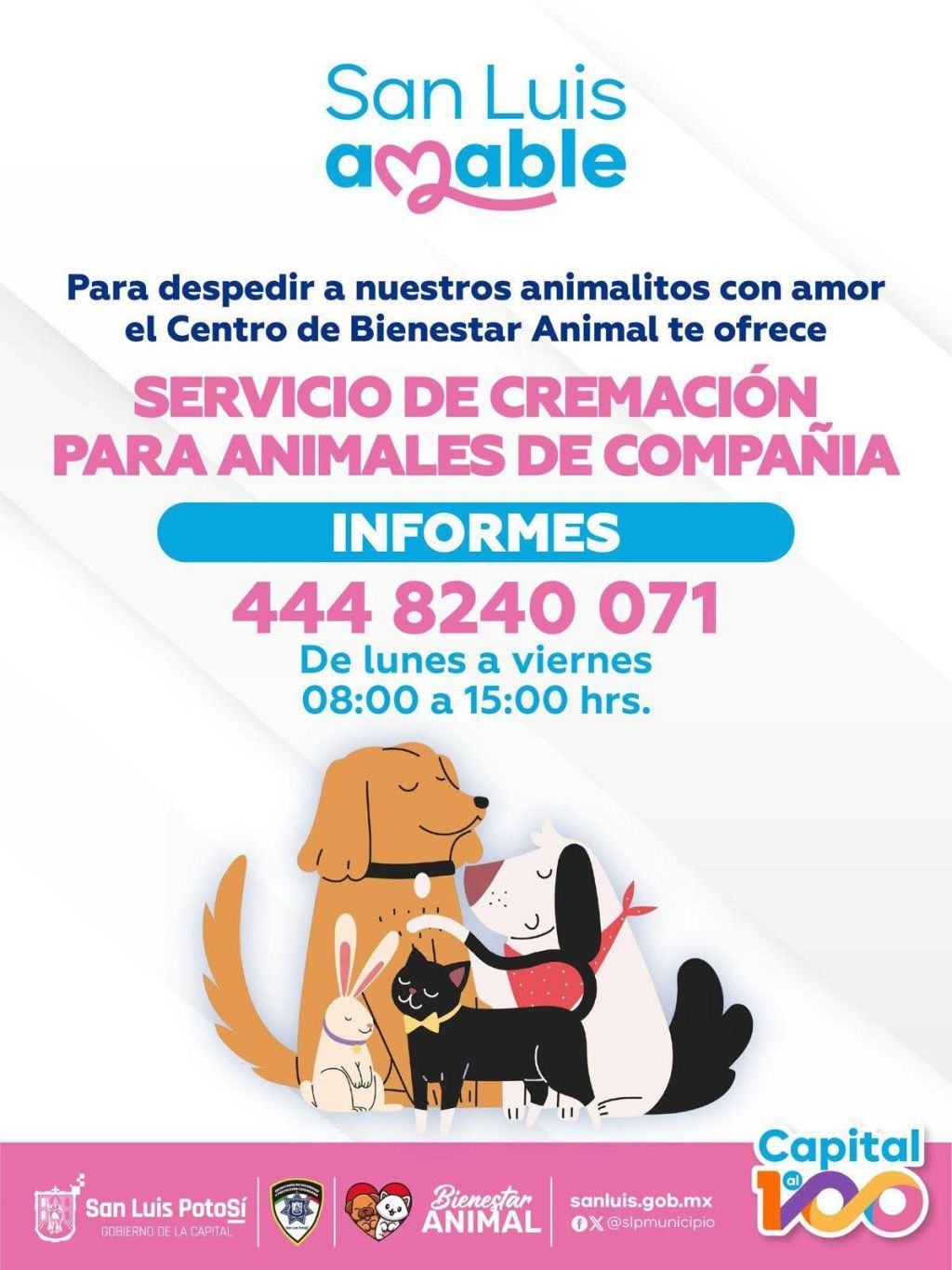 Gobierno Capitalino pone a disposición de la población, cremación para animales de&nbsp;compañía