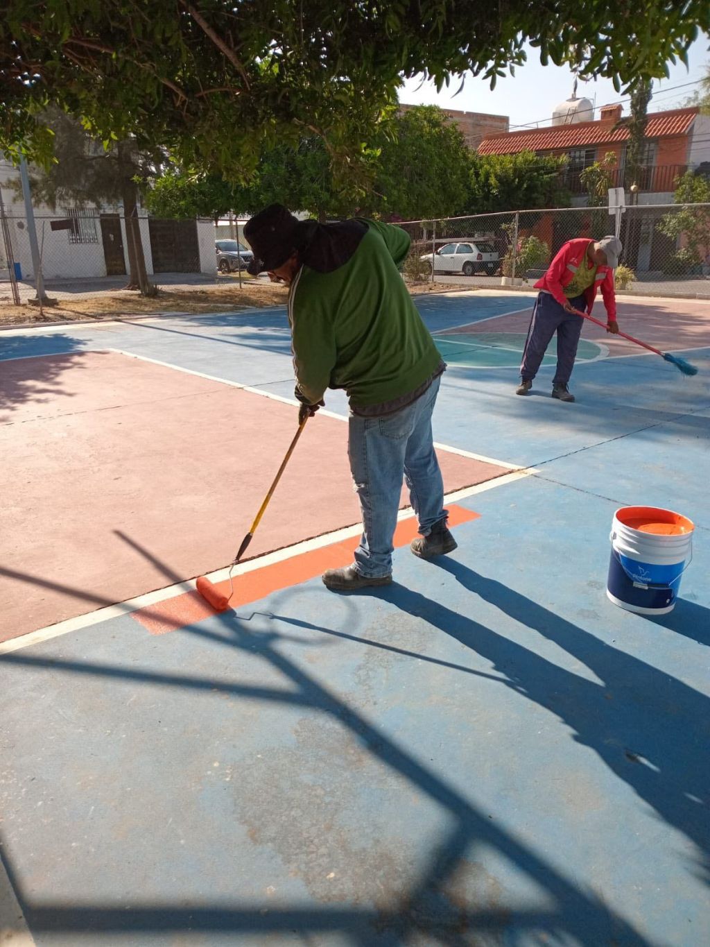 Gobierno de la Capital continúa con el rescate de espacios públicos y canchas deportivas en toda la&nbsp;ciudad