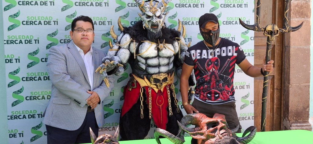 AYUNTAMIENTO DE SOLEDAD ACERCA TALLER DE MÁSCARAS COSPLAY, A NIÑOS Y ADULTOS, TOTALMENTE GRATUITO