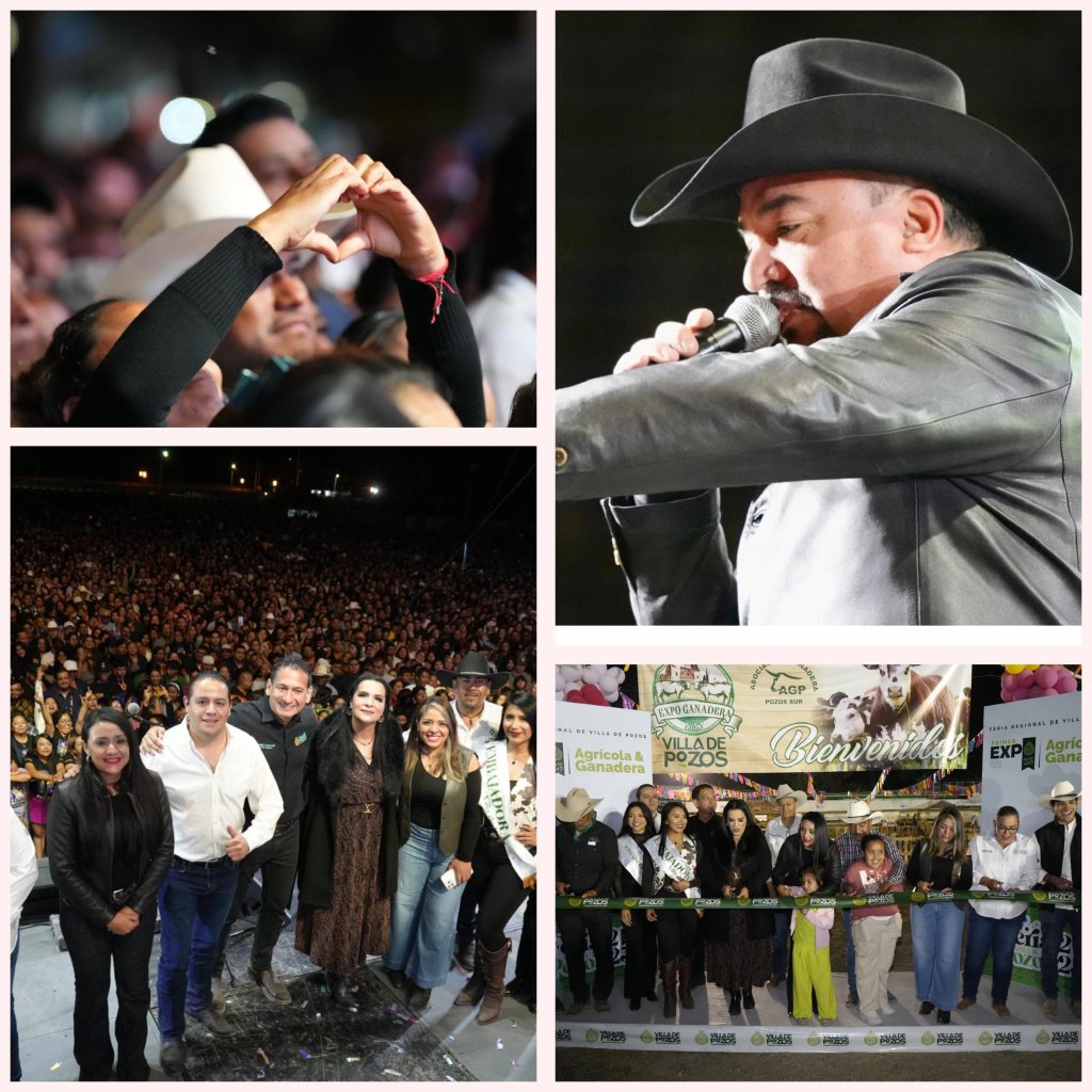 “La FEREPO 2025 abre sus puertas con música, tradición y alegría en Villa de Pozos”