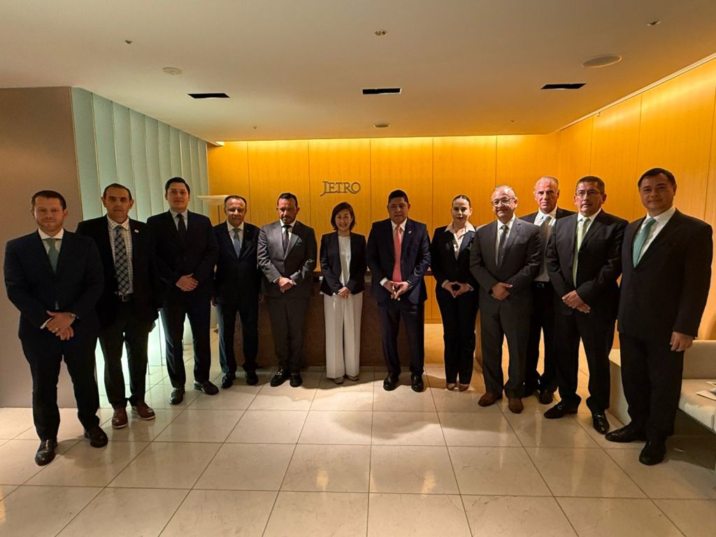 RICARDO GALLARDO Y EMPRESARIOS POTOSINOS INICIAN GIRA DE TRABAJO EN&nbsp;JAPÓN