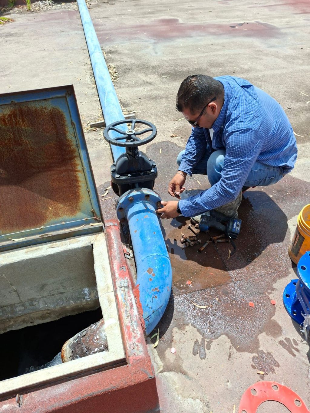 Interapas fortalece la infraestructura hidráulica en la zona&nbsp;sur