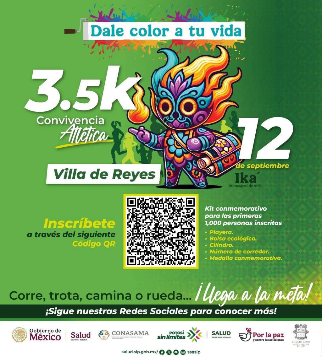 VILLA DE REYES INVITA A LA GRAN CONVIVENCIA&nbsp;ATLÉTICA