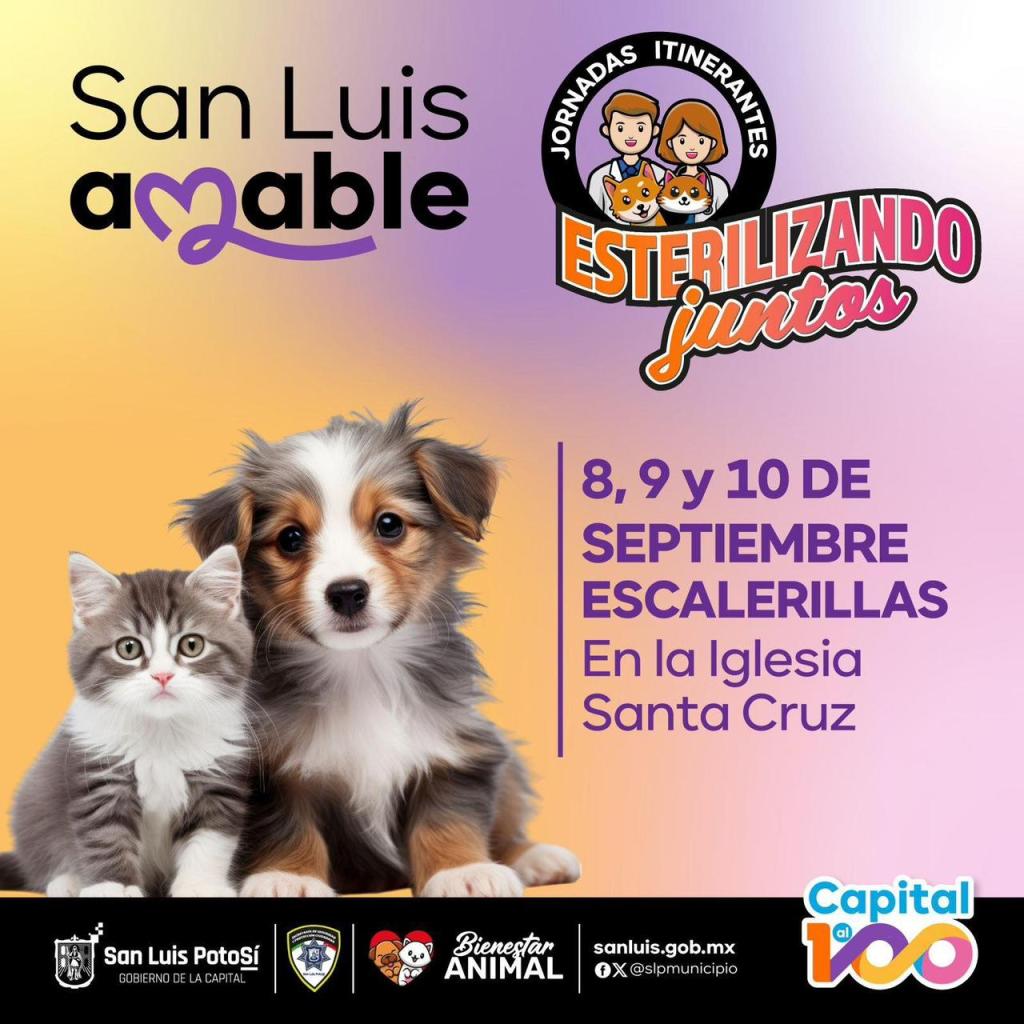 La jornada itinerante “Esterilizando Juntos” beneficia a Escalerillas y comunidades&nbsp;aledañas