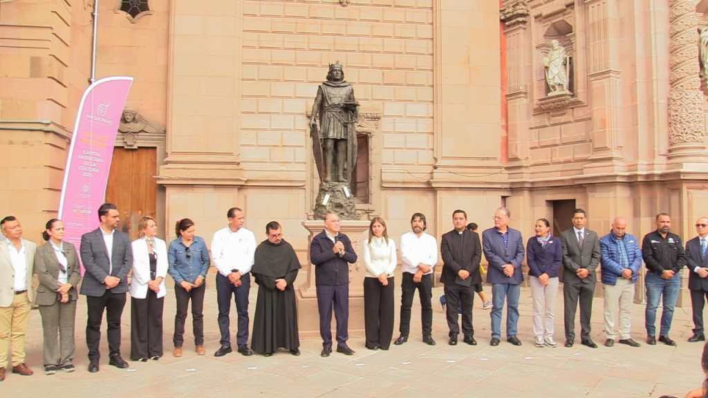 Regresa San Luis Rey de Francia a embellecer el corazón de la Capital&nbsp;potosina