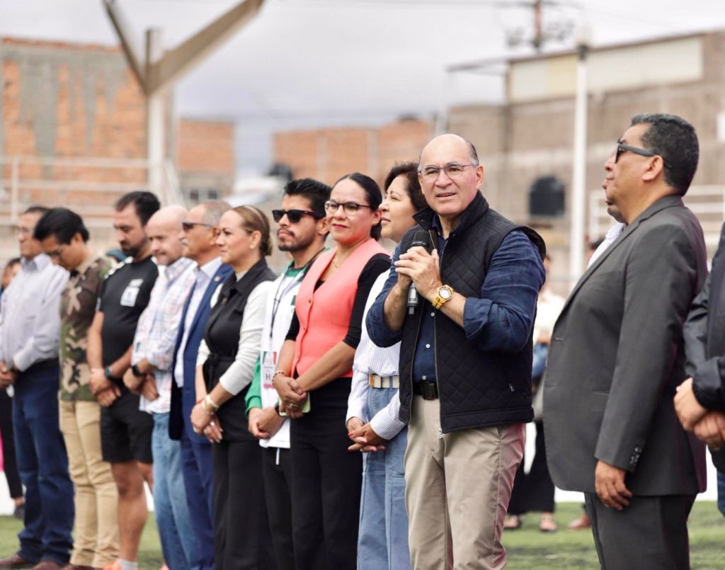 Alcalde Enrique Galindo inauguró la Copa Internacional Azteca de Futbol para Ciegos en San Luis&nbsp;Capital