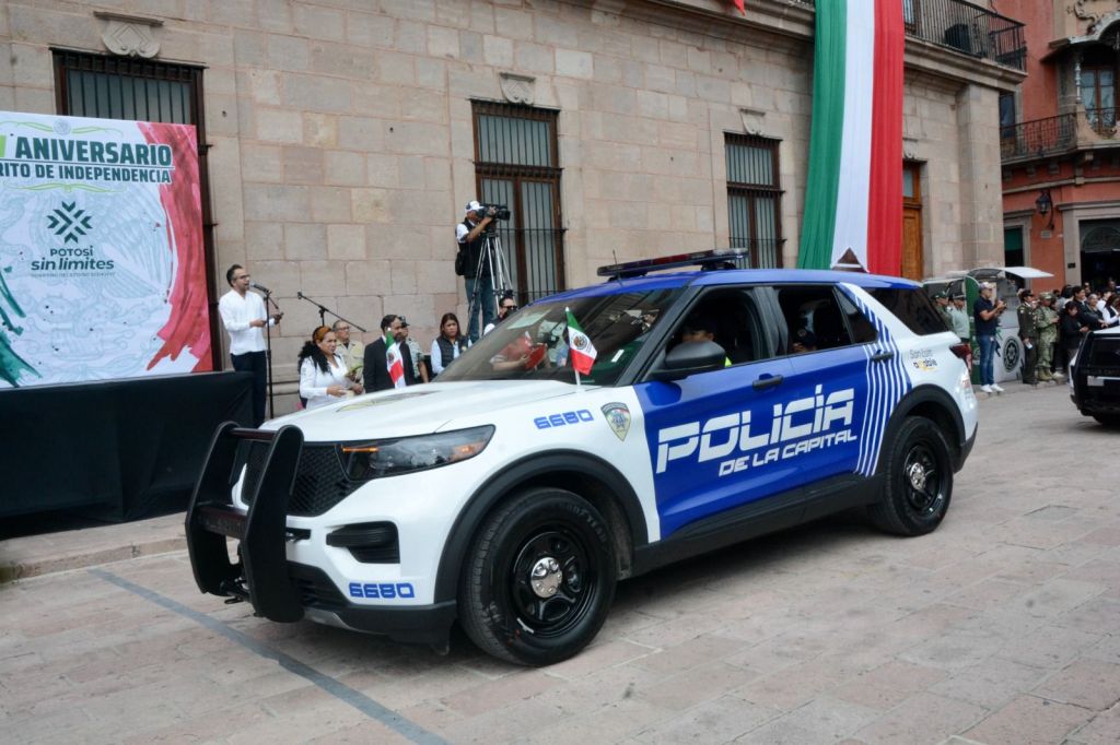 Policía de la Capital presente en el Desfile Cívico Militar conmemorativo de la Independencia de&nbsp;México