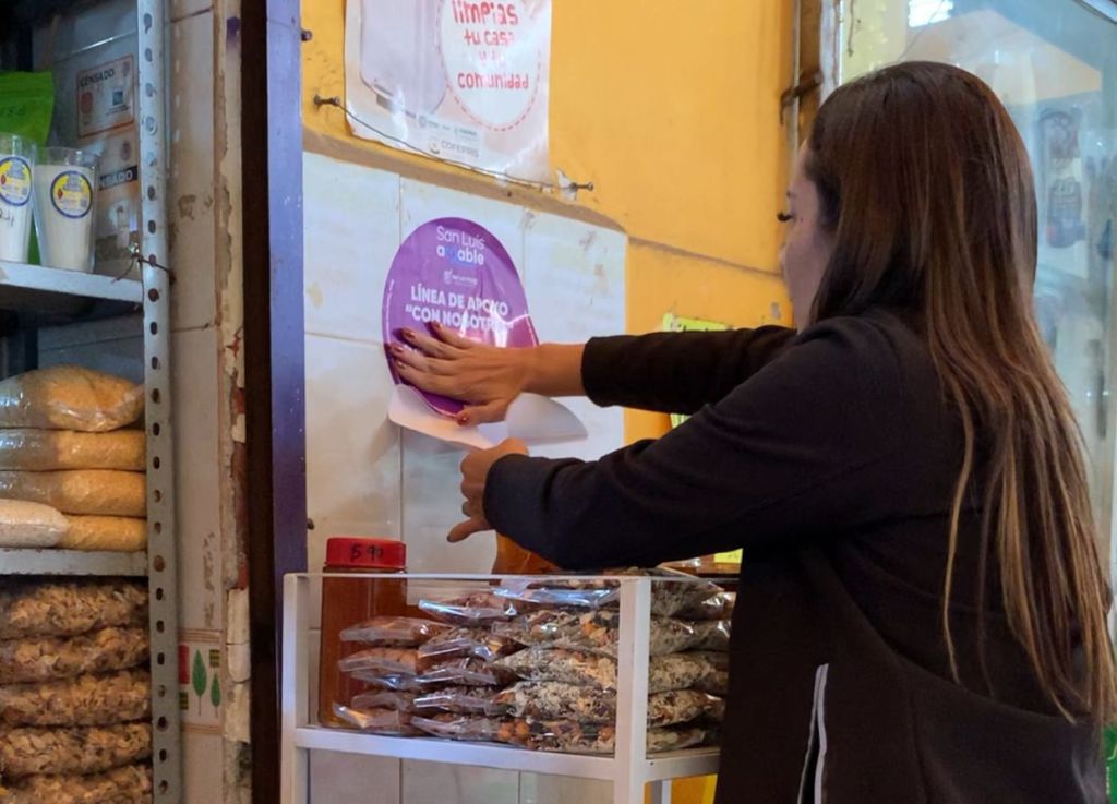 Línea de apoyo “Con Nosotras” llega al mercado La&nbsp;Merced