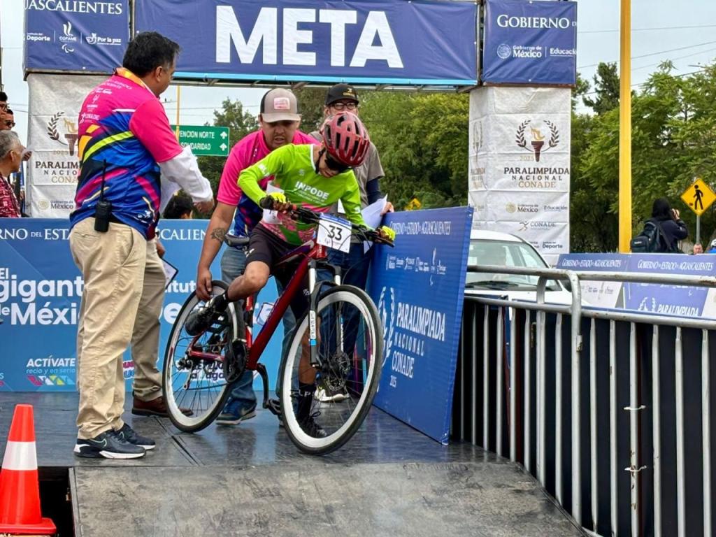 SAN LUIS SUMA UNA MEDALLA DE PLATA Y UN BRONCE EN PARACICLISMO DE PARALIMPIADA NACIONAL