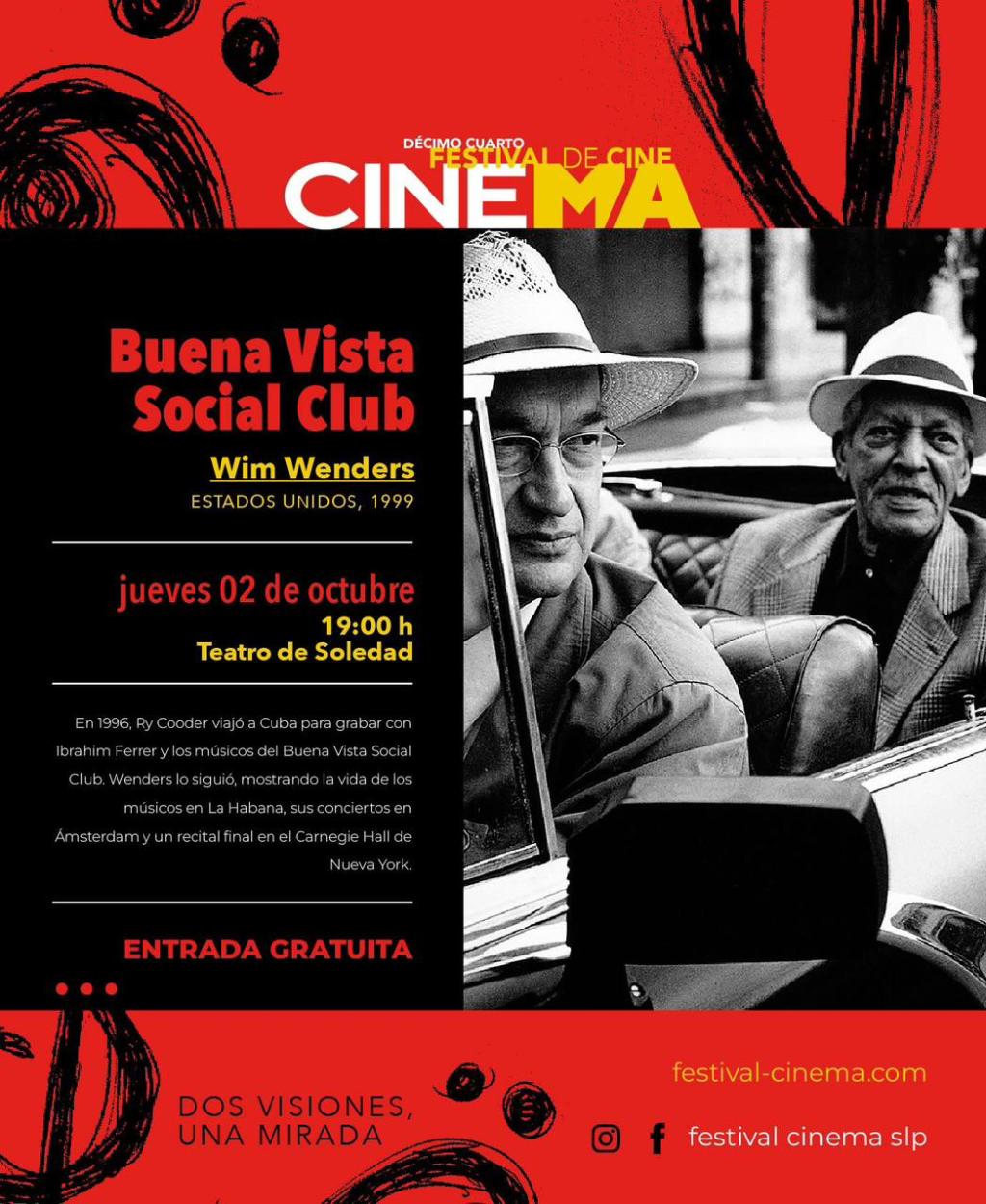 CON DOS FUNCIONES GRATUITAS, SOLEDAD SERÁ SEDE DEL FESTIVAL&nbsp;“CINEMA”