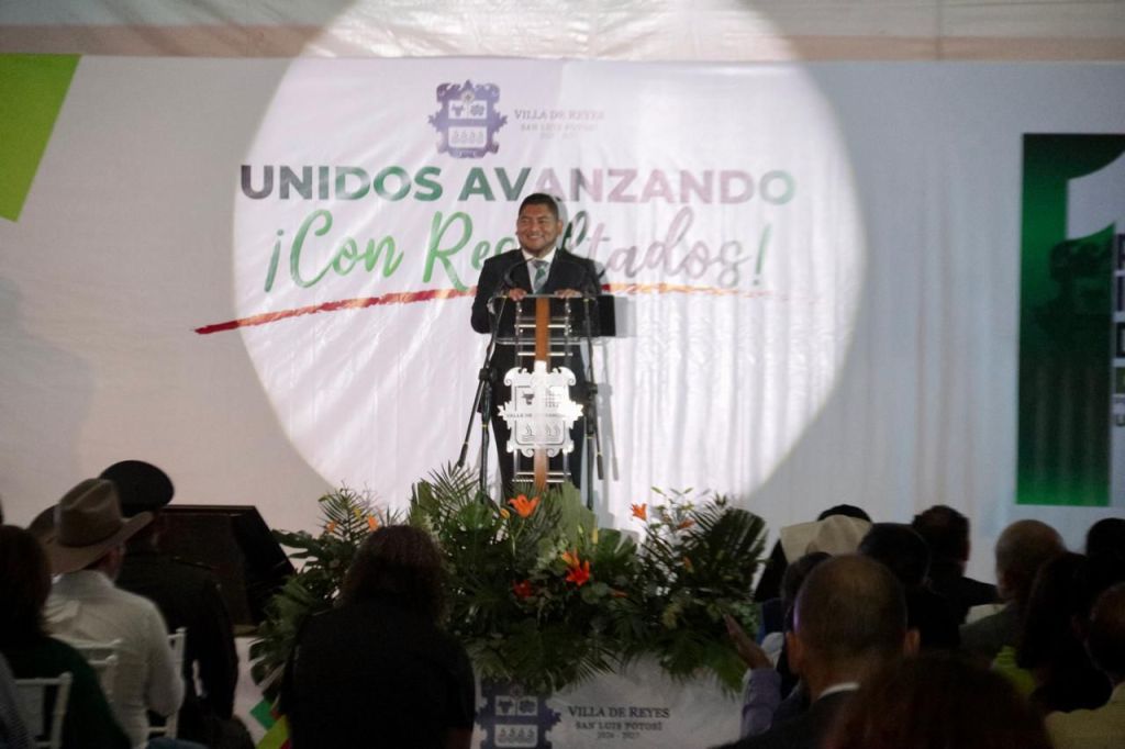 ISMAEL HERNÁNDEZ PRESENTA SU PRIMER INFORME DE GOBIERNO ANTE EL PUEBLO DE VILLA DE&nbsp;REYES