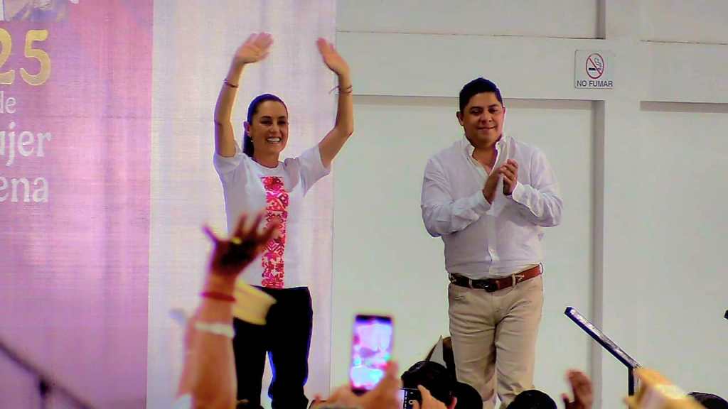 La presidenta Claudia Sheinbaum promete grandes obras en San Luis&nbsp;Potosí