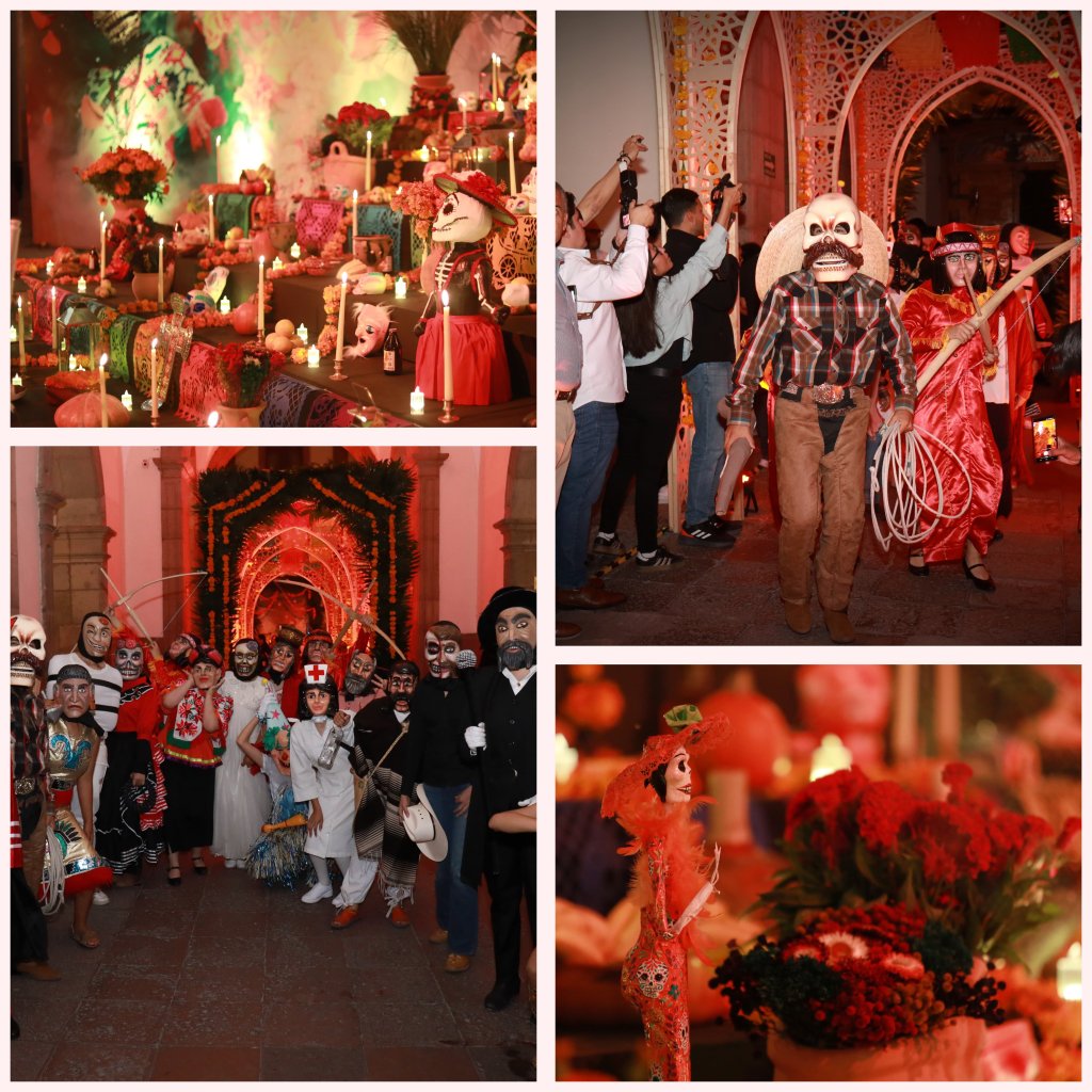 RICARDO GALLARDO INAUGURA ALTAR DE MUERTOS MONUMENTAL EN PALACIO DE&nbsp;GOBIERNO