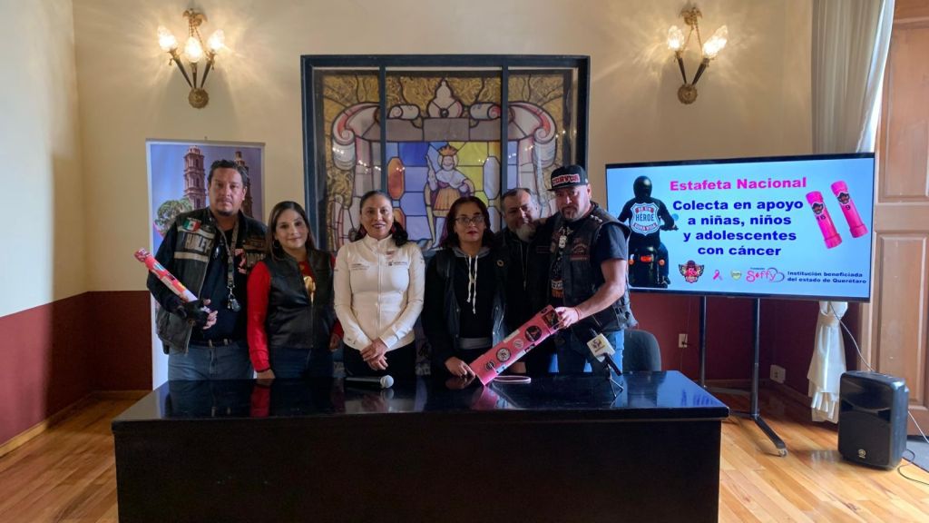 Motociclistas impulsan la Estafeta en Contra del Cáncer en San Luis&nbsp;Capital