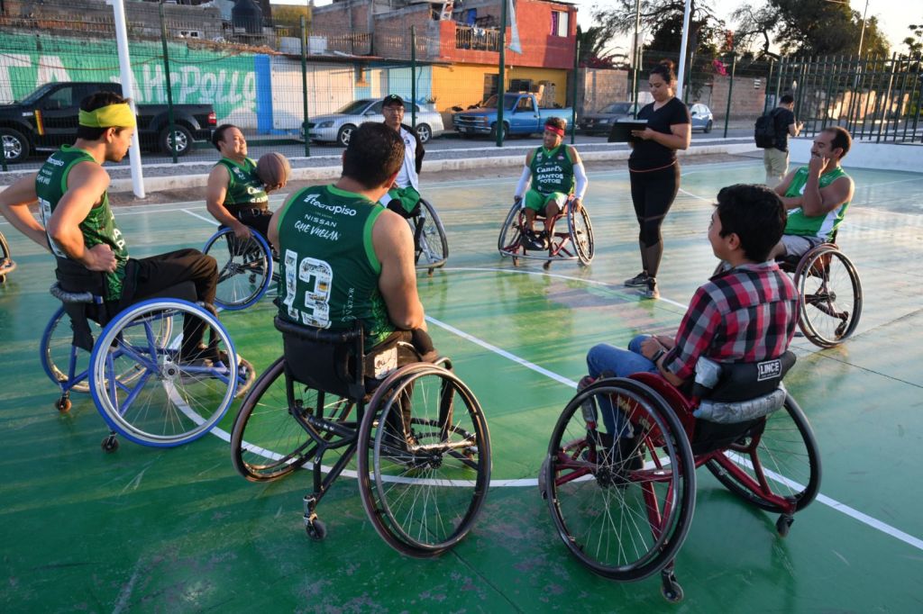 SOLEDAD IMPULSA LA INCLUSIÓN DEPORTIVA CON PARTIDO DE EXHIBICIÓN EN SILLA DE&nbsp;RUEDAS