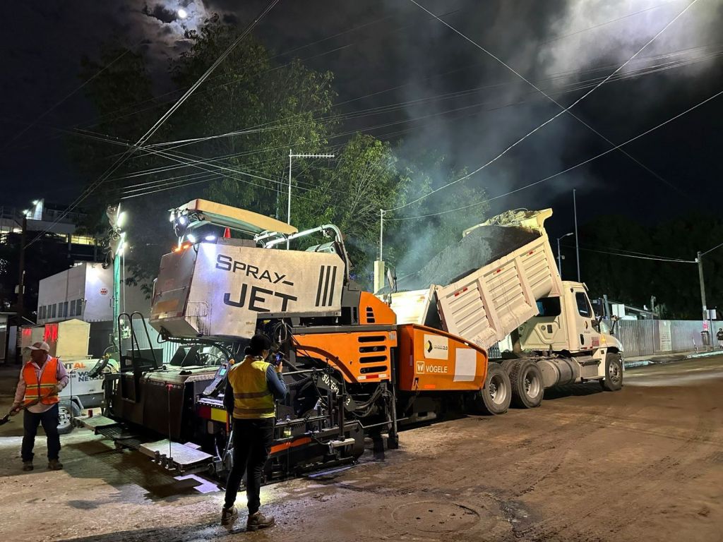 En solo 48 horas, el Gobierno de la Capital rehabilitó la calle Benigno&nbsp;Arriaga