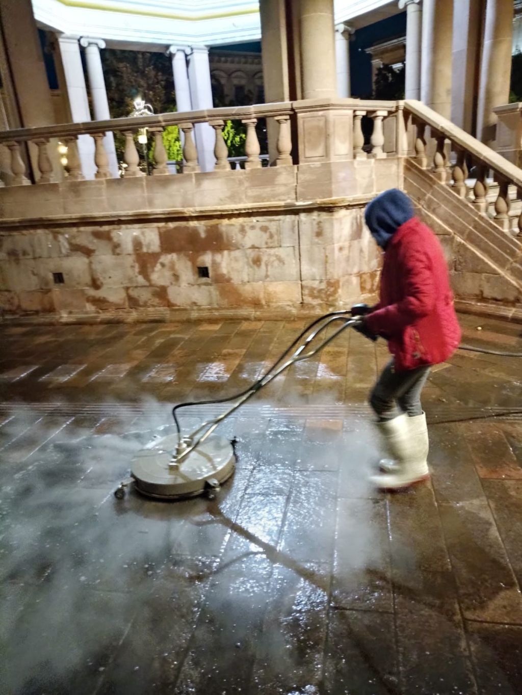 Gobierno de la Capital da mantenimiento permanente a sitios emblemáticos del Centro&nbsp;Histórico