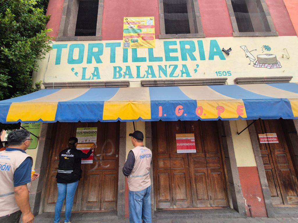 Comercio Municipal realiza clausura preventiva en la “Tortillería La Balanza” del Barrio de San&nbsp;Sebastián
