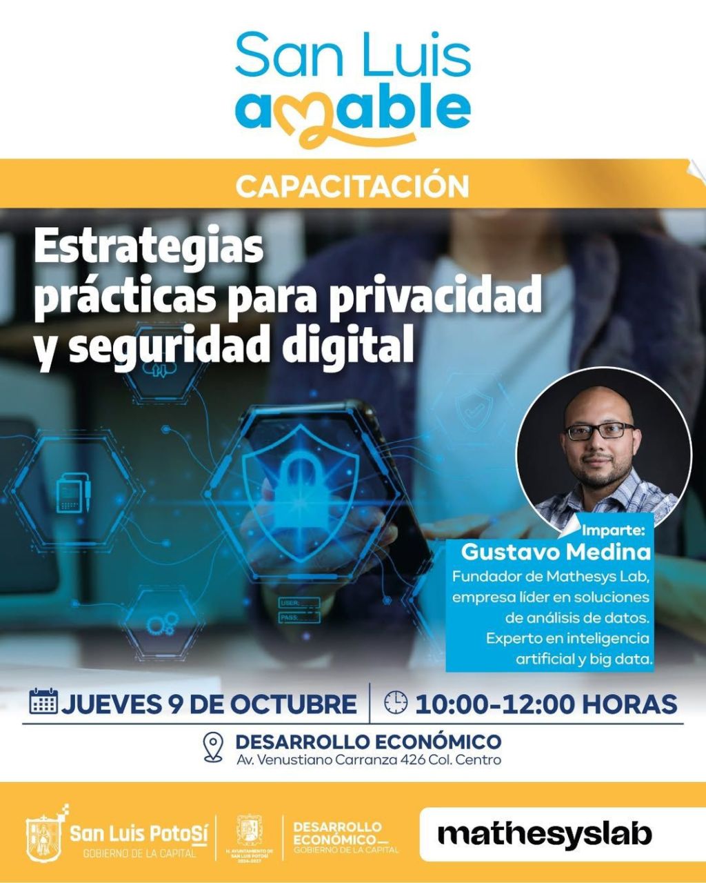 Gobierno de la Capital invita a capacitación gratuita sobre seguridad&nbsp;digital