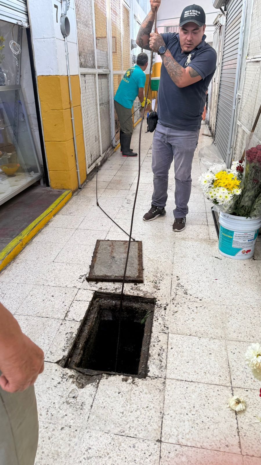 Gobierno Municipal continúa con el mantenimiento a mercados del Centro&nbsp;Histórico